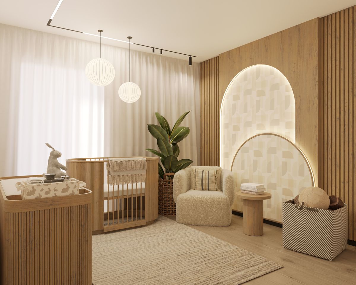 Apartments, Angola – Nursery – photoreal 3D render